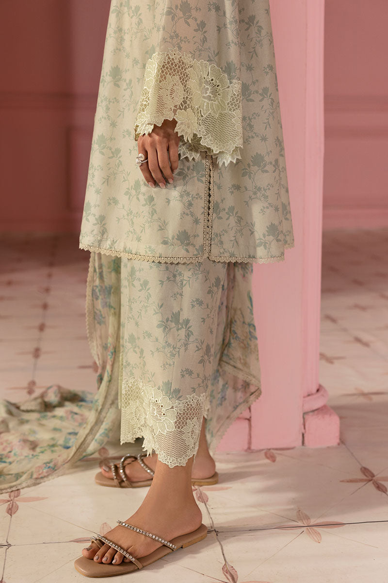 Cross Stitch | Premium Lawn 25 | SAGE GLEAM - Official Cross Stitch stockist in UK - Sakeena London