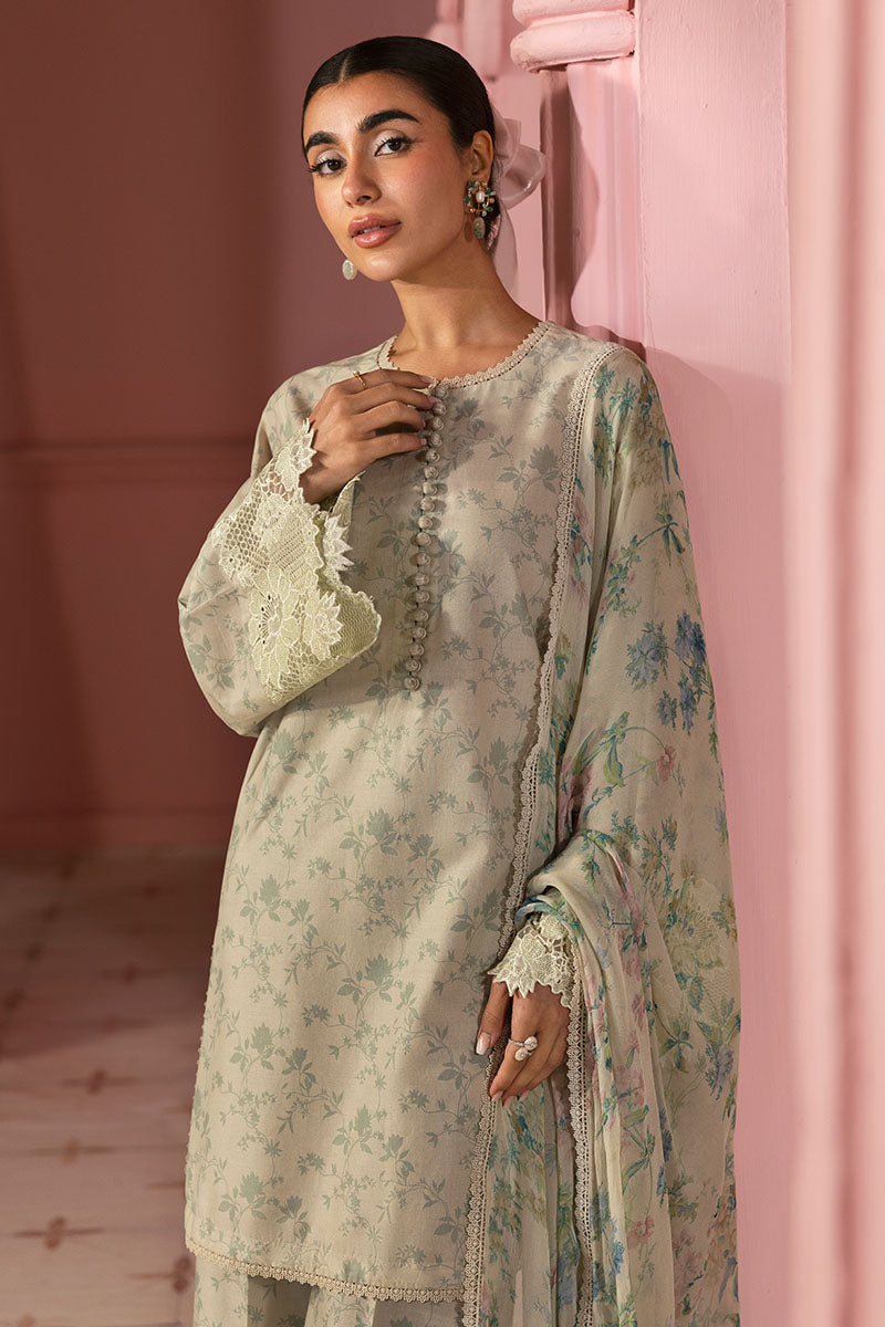 Cross Stitch | Premium Lawn 25 | SAGE GLEAM - Official Cross Stitch stockist in UK - Sakeena London