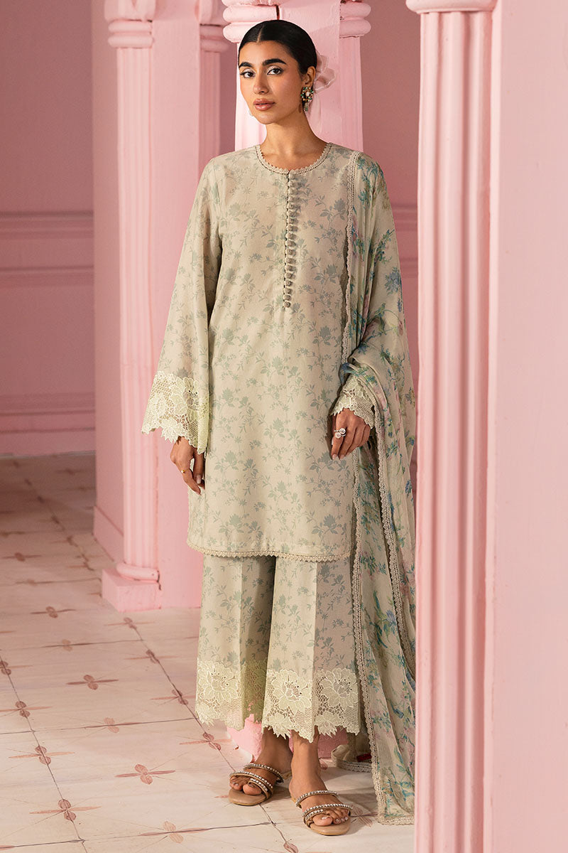 Cross Stitch | Premium Lawn 25 | SAGE GLEAM - Official Cross Stitch stockist in UK - Sakeena London