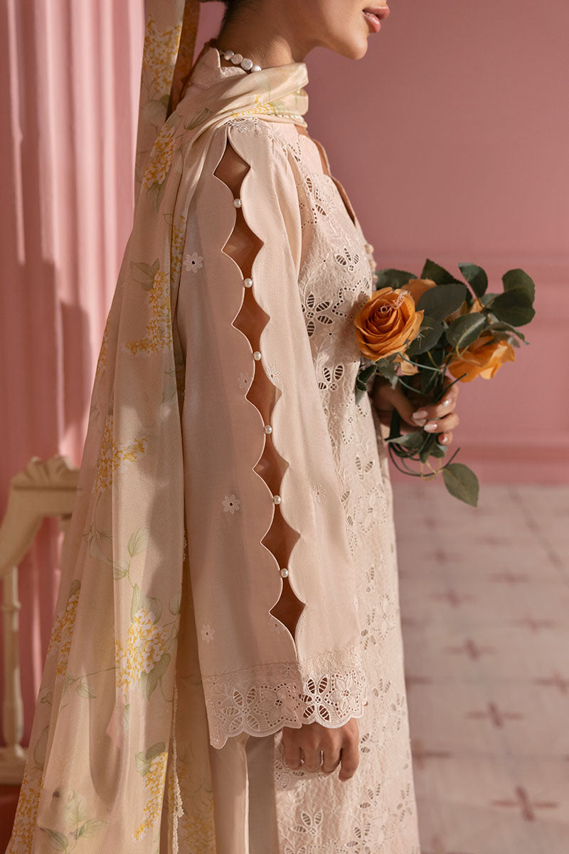 Cross Stitch | Premium Lawn 25 | PEACH PARFAIT - Official Cross Stitch stockist in UK - Sakeena London