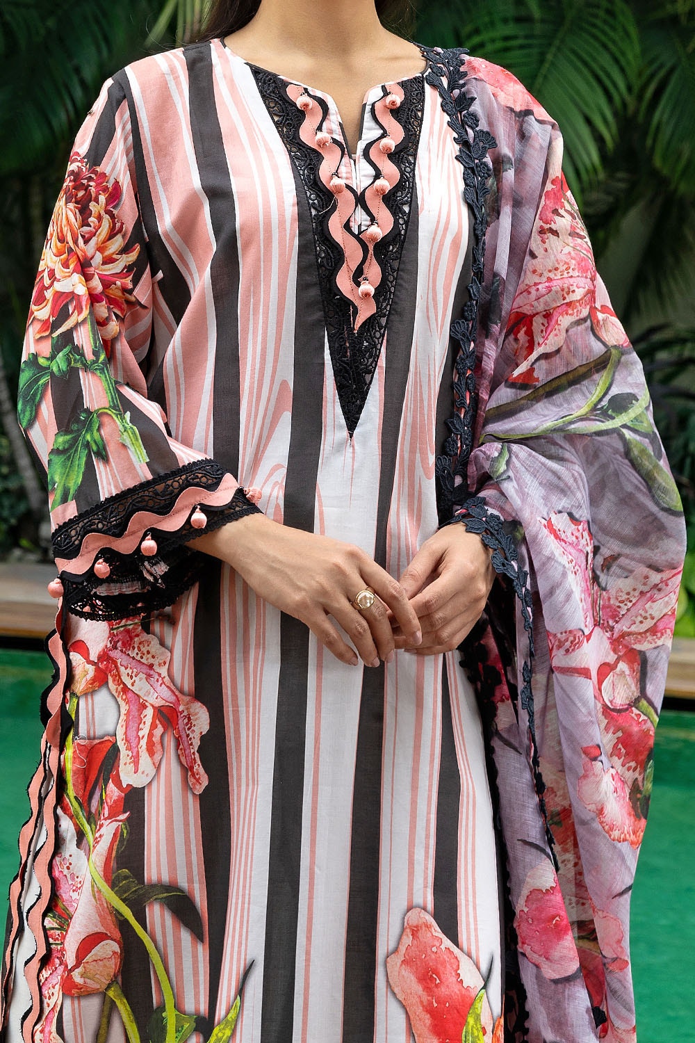Gul Ahmed | Festive Capsule 25 | PC-52004 - Official Sakeena London stockist in UK - Sakeena London