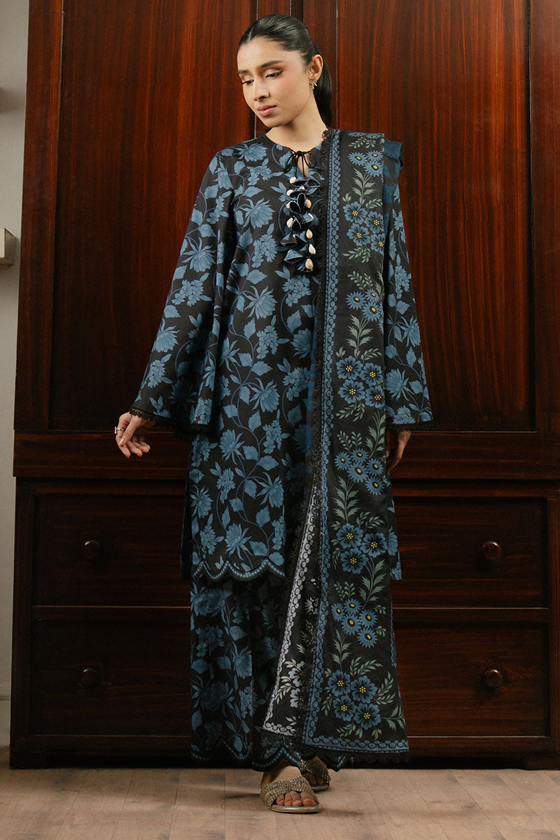 Cross Stitch | Daily Wear 25 | BLUE WAVE-3 PC - Official Cross Stitch stockist in UK - Sakeena London