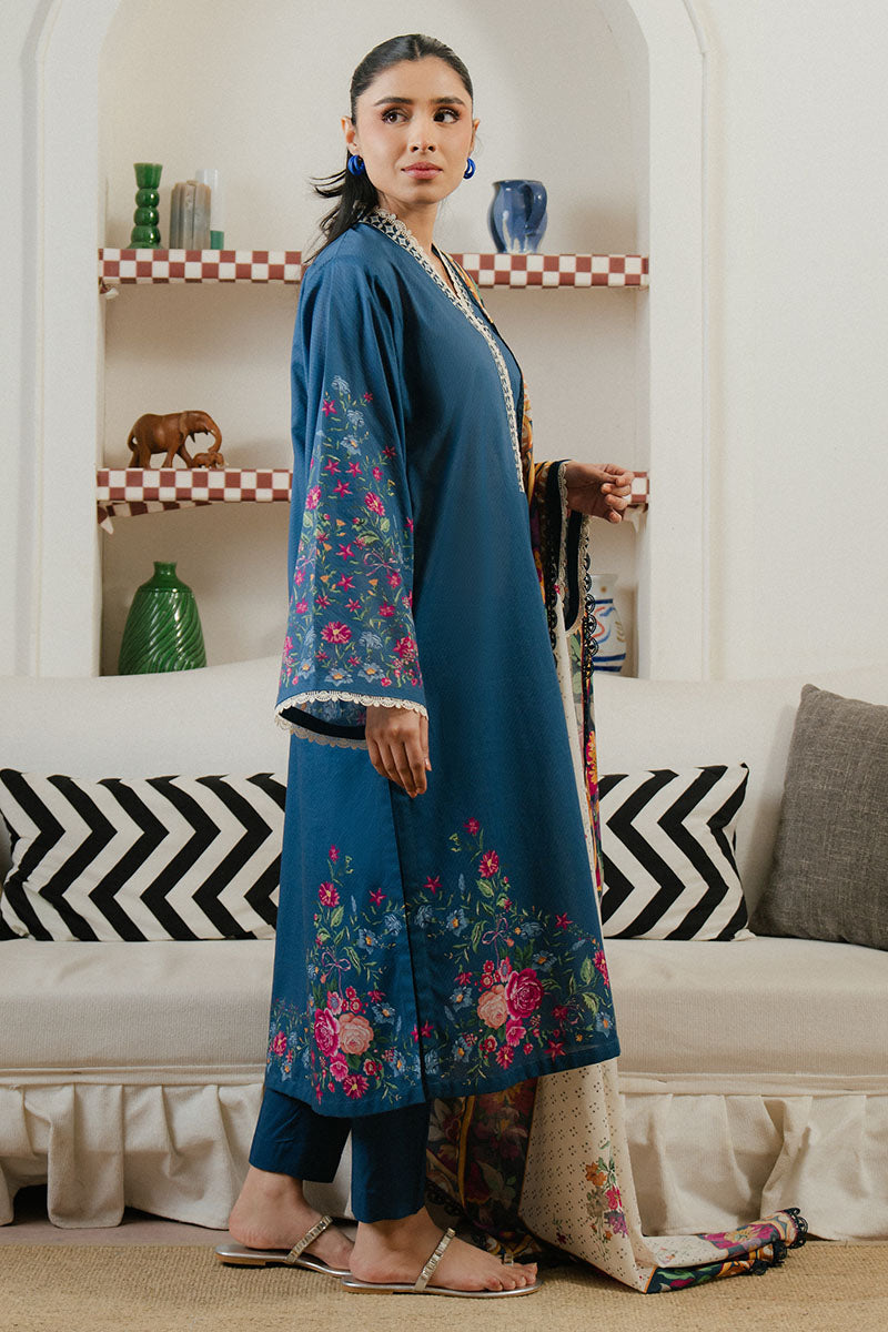 Cross Stitch | Daily Wear 25 | MIDNIGHT TIDE-3 - Official Cross Stitch stockist in UK - Sakeena London