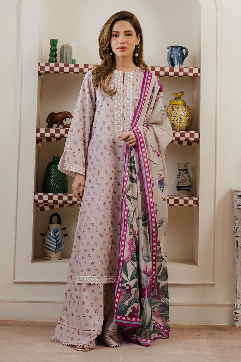 Cross Stitch | Daily Wear 25 | LILAC HORIZON-3 PC - Official Cross Stitch stockist in UK - Sakeena London