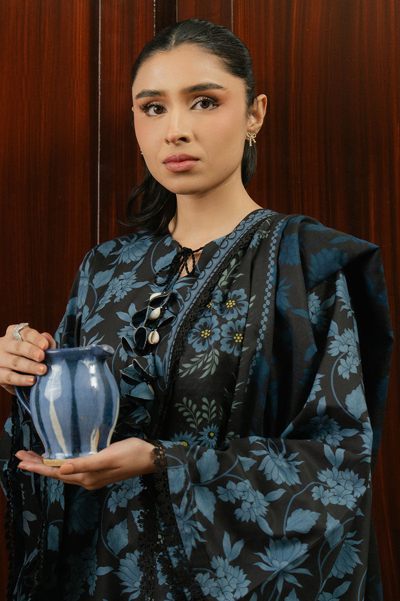 Cross Stitch | Daily Wear 25 | BLUE WAVE-3 PC - Official Cross Stitch stockist in UK - Sakeena London