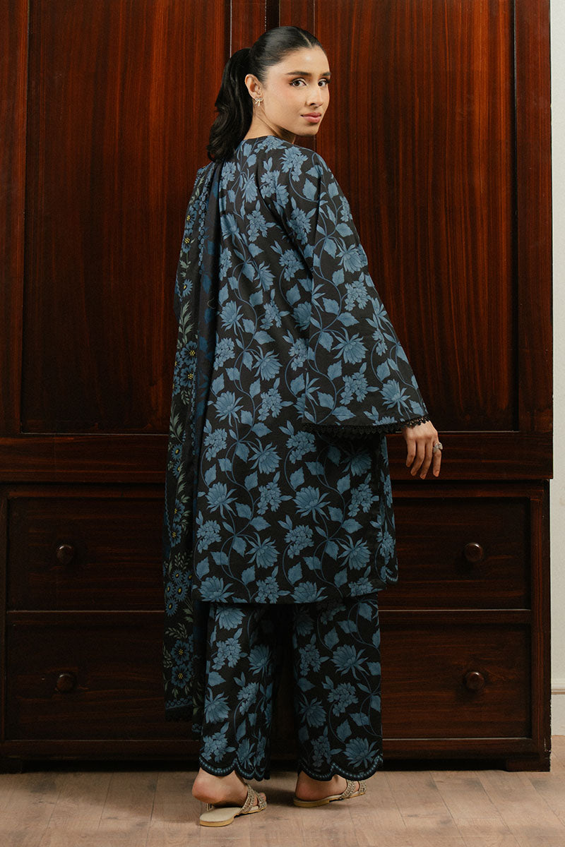 Cross Stitch | Daily Wear 25 | BLUE WAVE-3 PC - Official Cross Stitch stockist in UK - Sakeena London