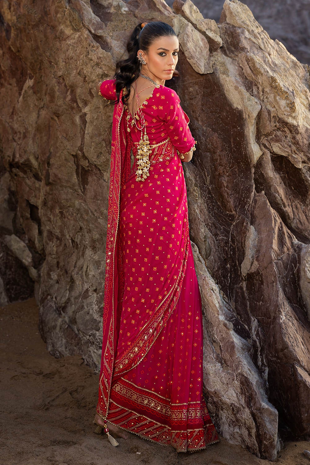 Gul Ahmed | Chunri Lawn 25 | PRS-52002 A - Official Gul Ahmed stockist in UK - Sakeena London