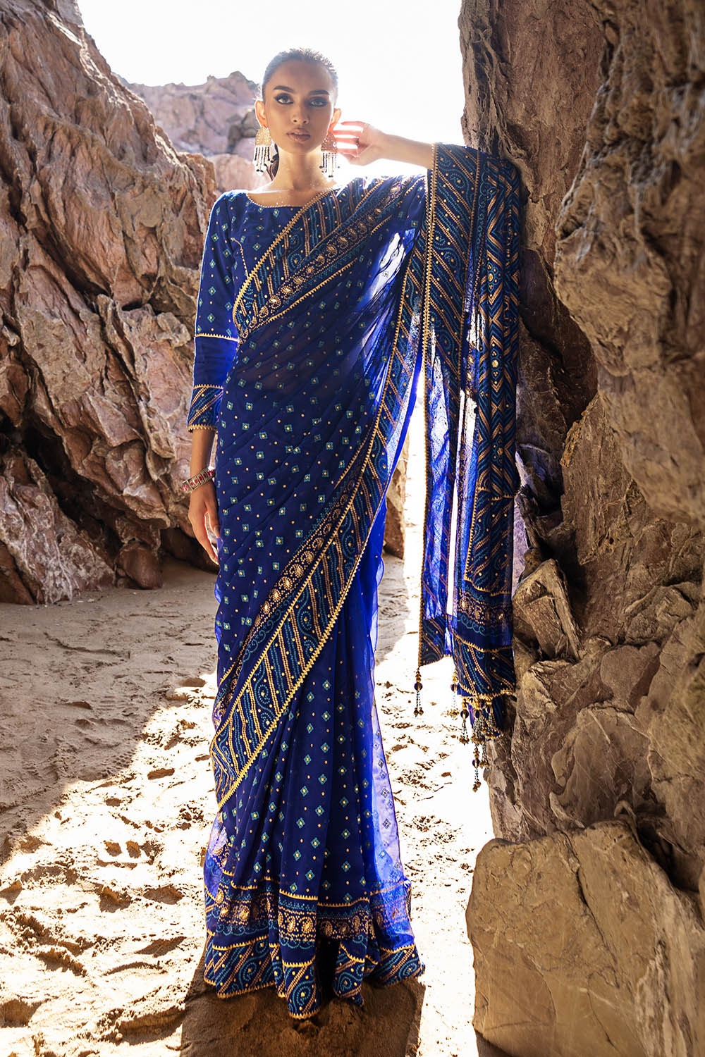 Gul Ahmed | Chunri Lawn 25 | PRS-52002 B - Official Gul Ahmed stockist in UK - Sakeena London
