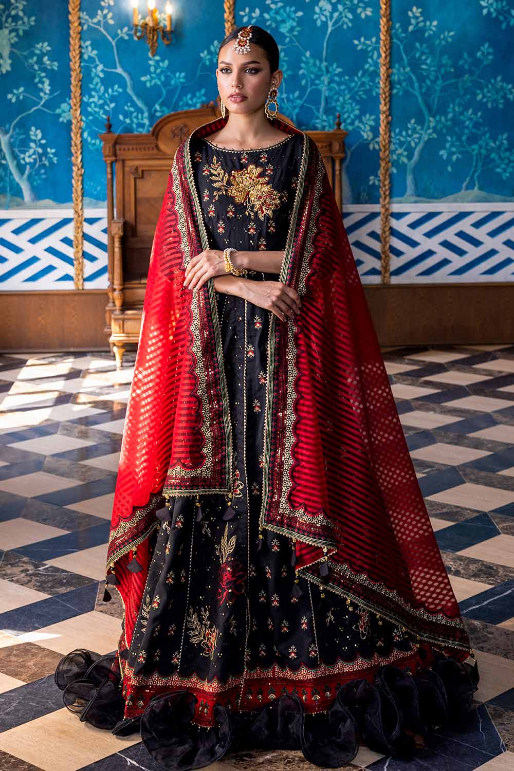 Gul Ahmed | Wedding Collection 24 | PRW-32067 - Official Gul Ahmed stockist in UK - Sakeena London