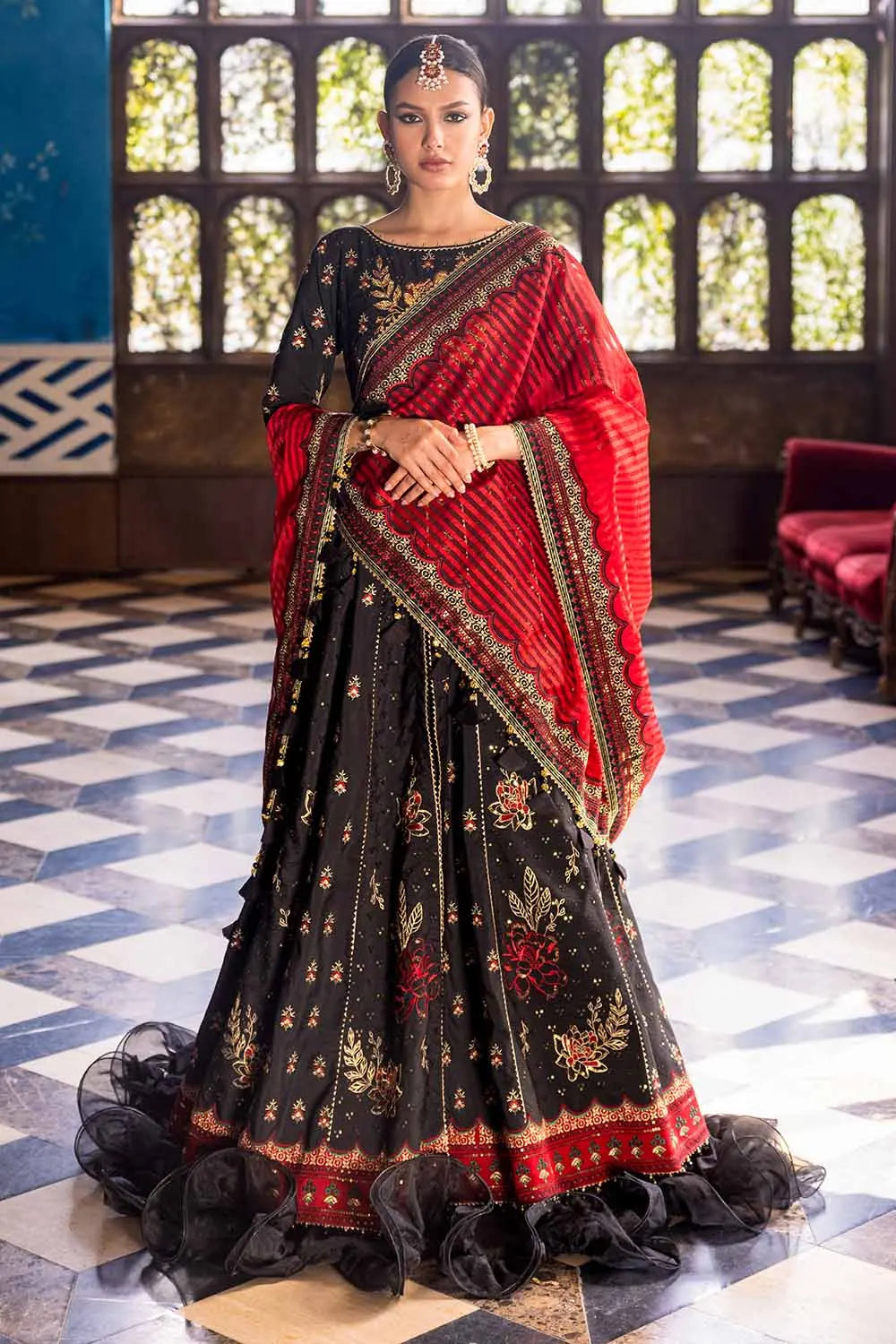 Gul Ahmed | Wedding Collection 24 | PRW-32067 - Official Gul Ahmed stockist in UK - Sakeena London