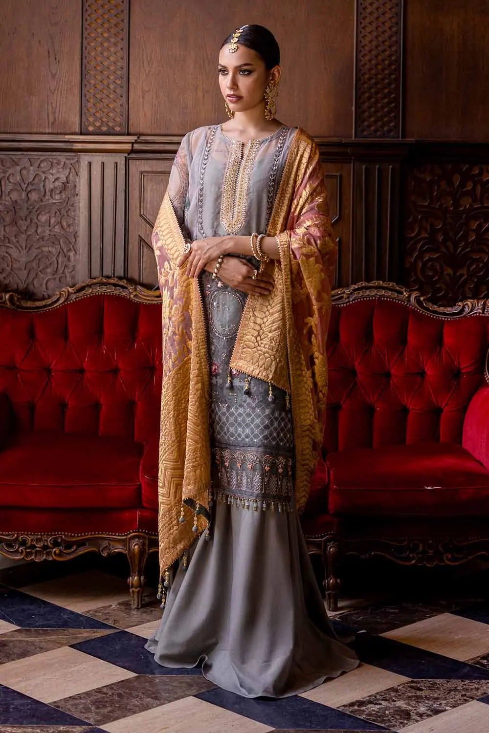 Gul Ahmed | Wedding Collection 24 | PRW-32071 - Official Gul Ahmed stockist in UK - Sakeena London