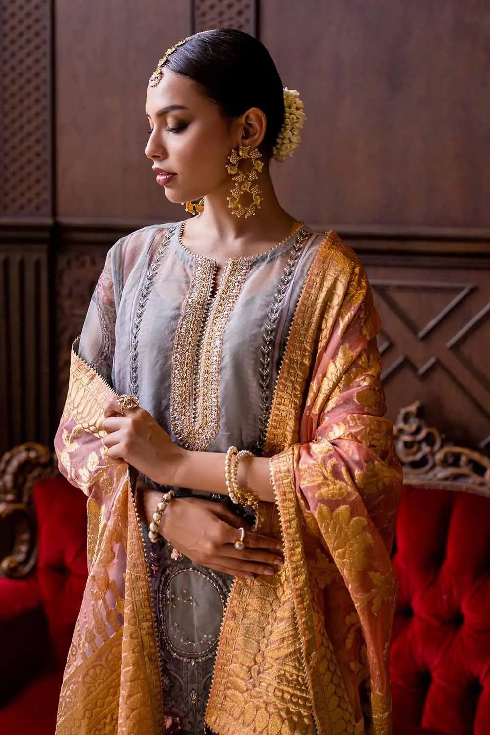 Gul Ahmed | Wedding Collection 24 | PRW-32071 - Official Gul Ahmed stockist in UK - Sakeena London