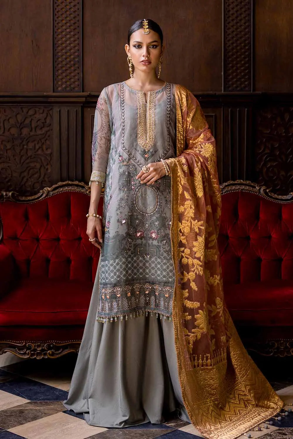 Gul Ahmed | Wedding Collection 24 | PRW-32071 - Official Gul Ahmed stockist in UK - Sakeena London