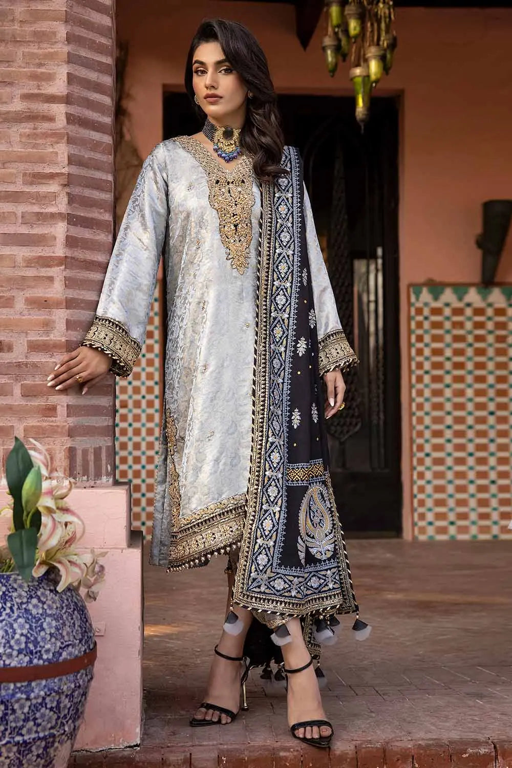 Gul Ahmed | Wedding Collection 24 | PRW-32073 - Official Gul Ahmed stockist in UK - Sakeena London