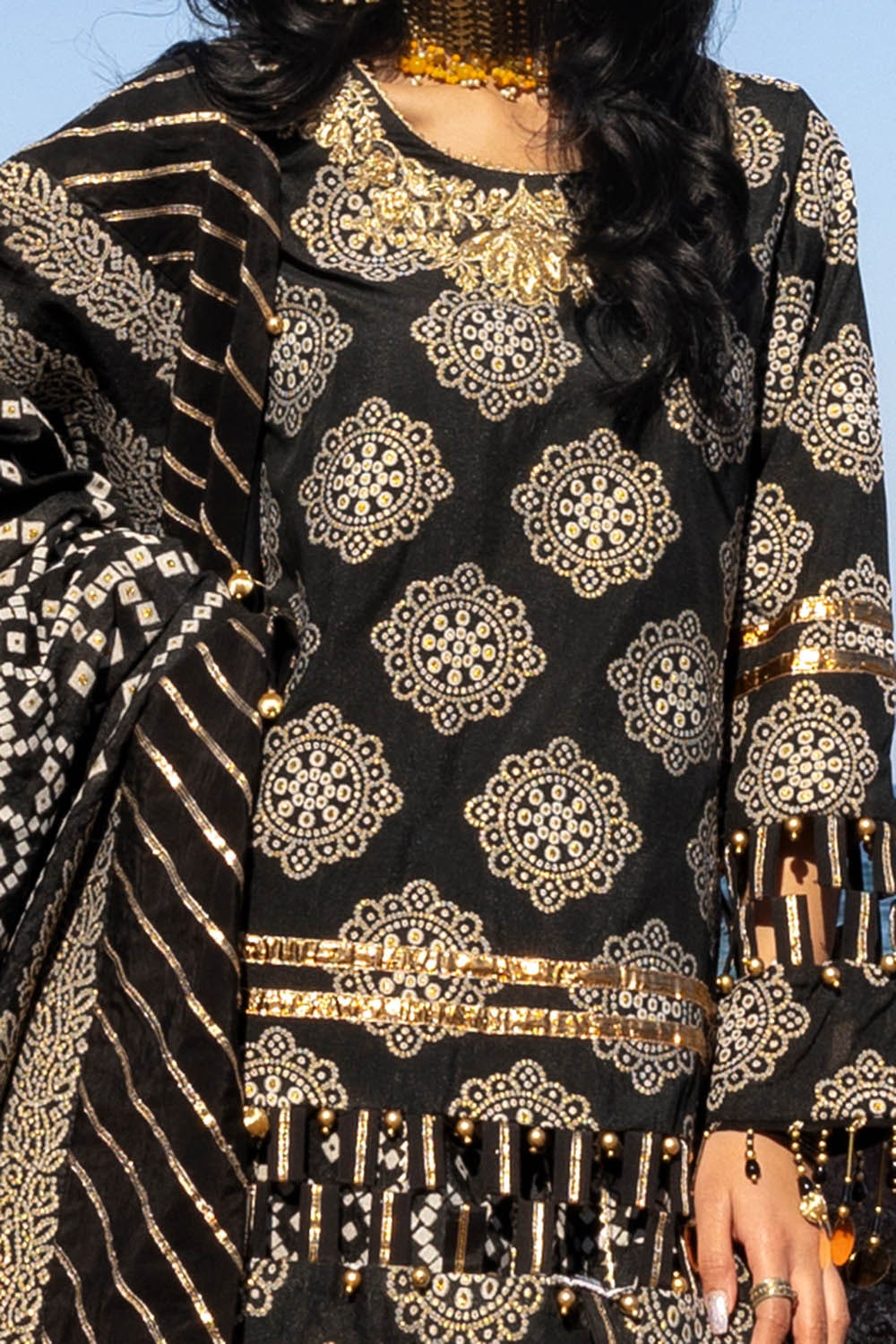 Gul Ahmed | Chunri Lawn 25 | PRW-32083 - Official Gul Ahmed stockist in UK - Sakeena London
