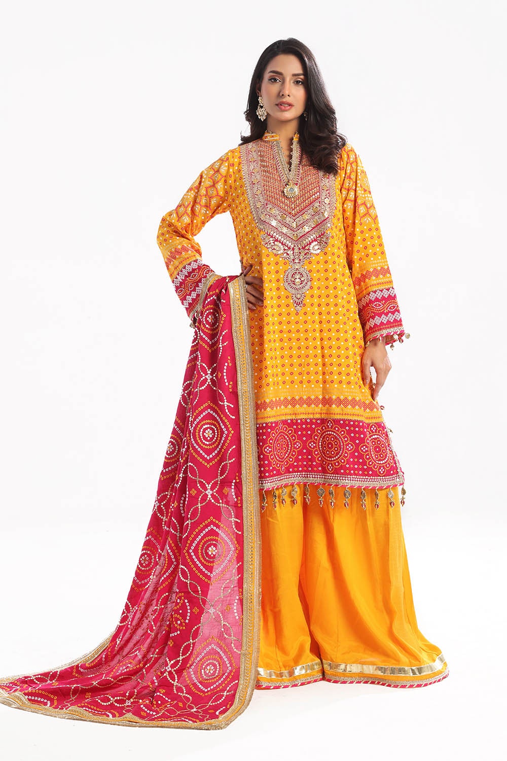 Gul Ahmed | Chunri Lawn 25 | PRW-42006 - Official Gul Ahmed stockist in UK - Sakeena London