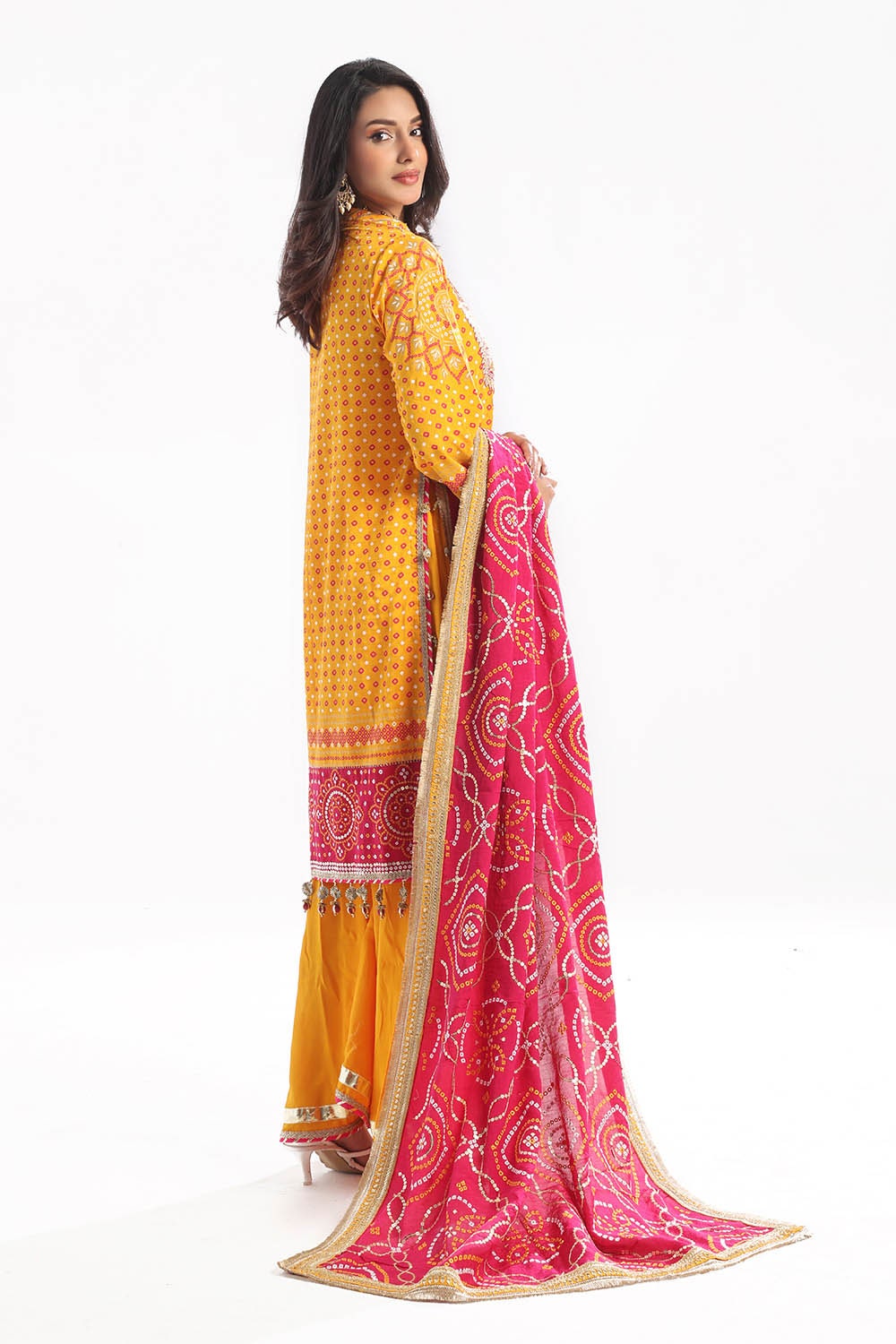 Gul Ahmed | Chunri Lawn 25 | PRW-42006 - Official Gul Ahmed stockist in UK - Sakeena London