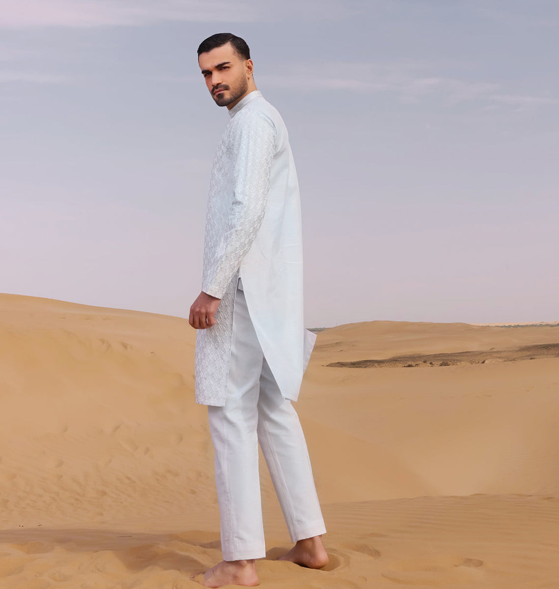 Pakistani Menswear | QAL-JS-03 - Official Sakeena London Ltd. stockist in UK - Sakeena London
