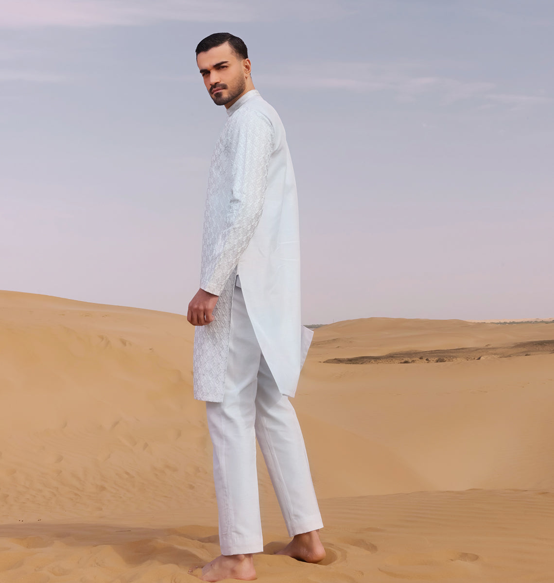 Pakistani Menswear | QAL-JS-03 - Official Sakeena London Ltd. stockist in UK - Sakeena London