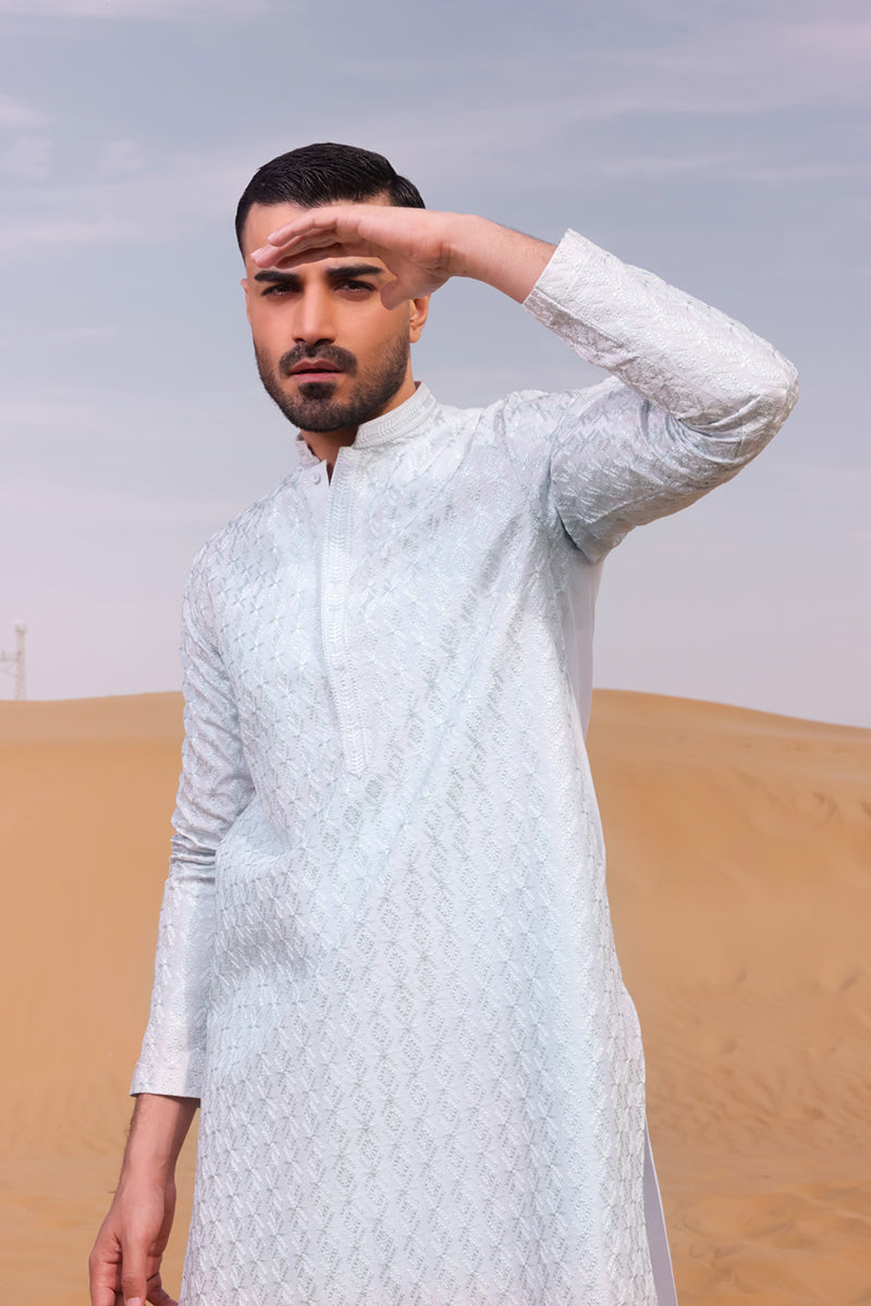 Pakistani Menswear | QAL-JS-03 - Official Sakeena London Ltd. stockist in UK - Sakeena London