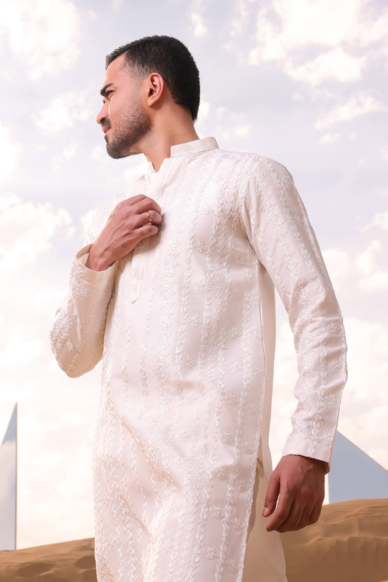 Pakistani Menswear | QAL-JS-01 - Official Sakeena London Ltd. stockist in UK - Sakeena London