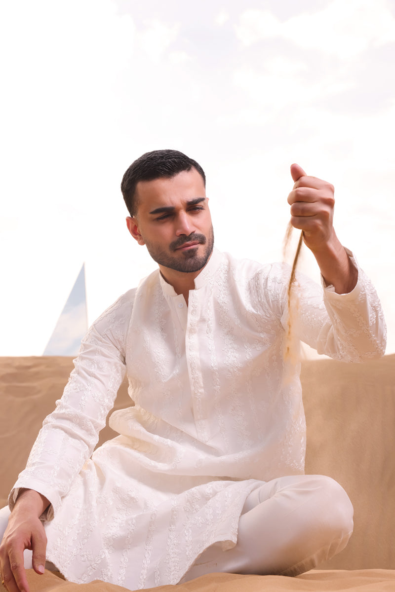 Pakistani Menswear | QAL-JS-01 - Official Sakeena London Ltd. stockist in UK - Sakeena London