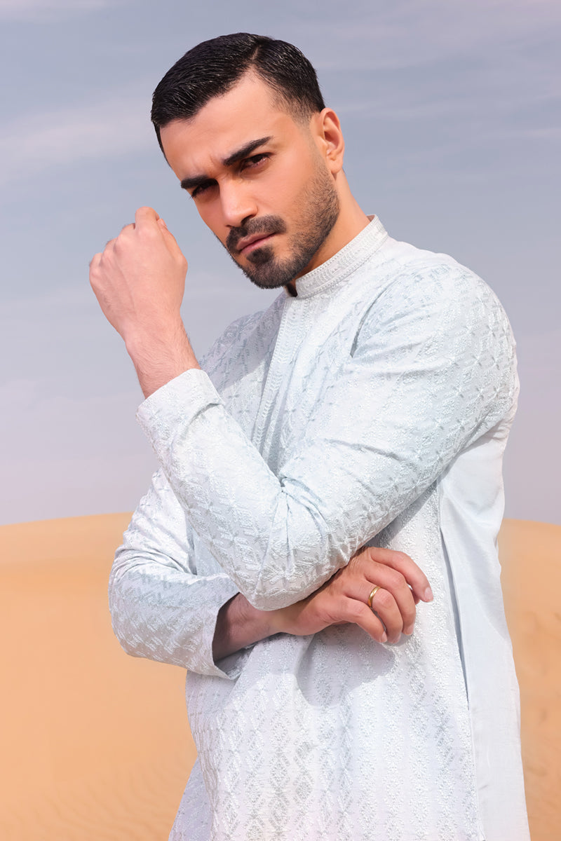 Pakistani Menswear | QAL-JS-03 - Official Sakeena London Ltd. stockist in UK - Sakeena London