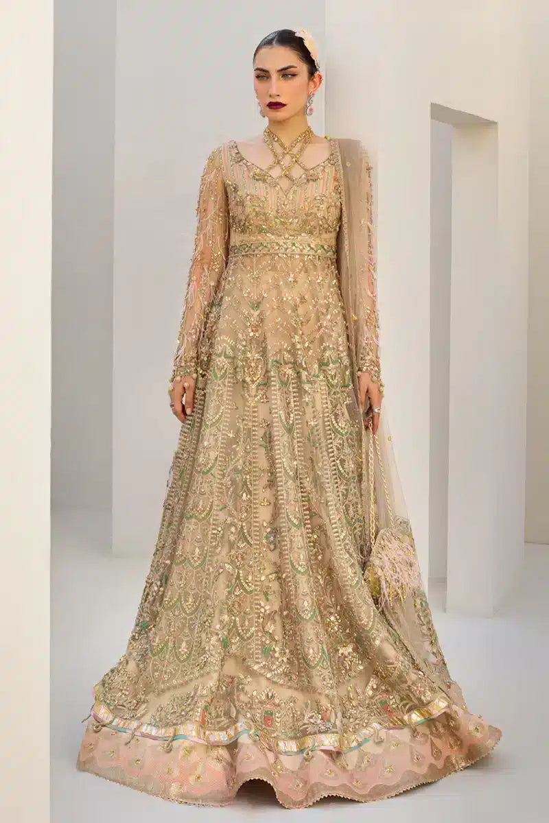 Qalamkar | Couture 23 | C-03 CORA - Official Qalamkar stockist in UK - Sakeena London