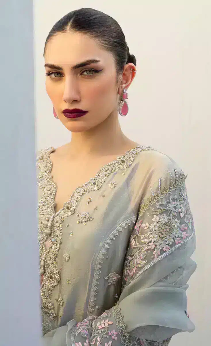 Qalamkar | Couture 23 | C-02 ELISA - Official Qalamkar stockist in UK - Sakeena London