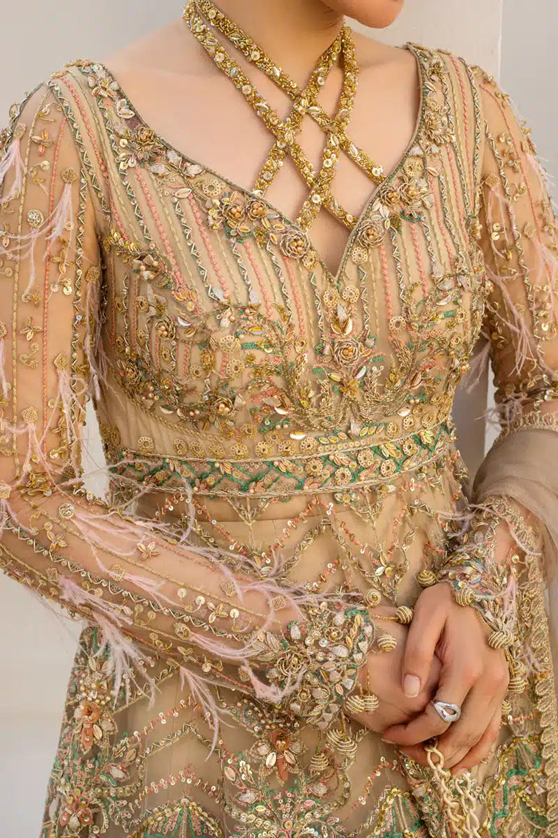 Qalamkar | Couture 23 | C-03 CORA - Official Qalamkar stockist in UK - Sakeena London