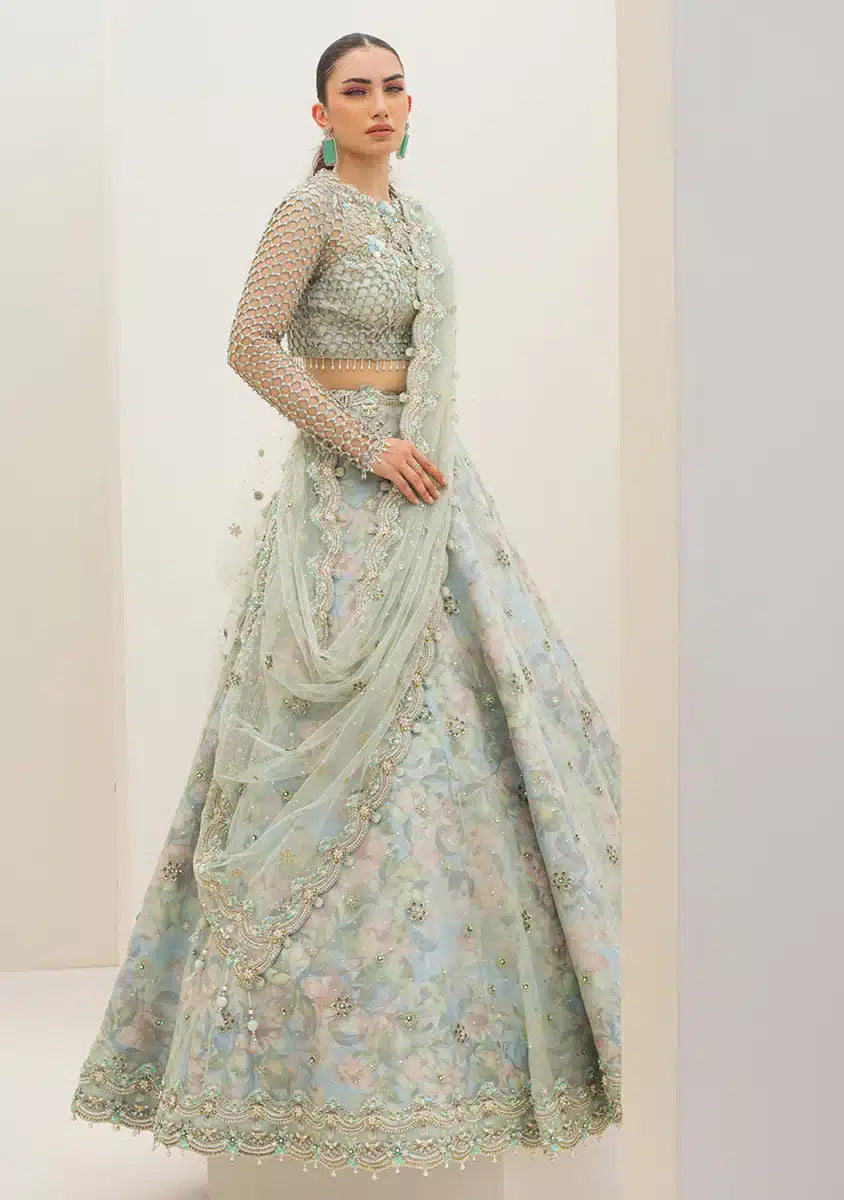 Qalamkar | Couture 23 | C-01 ZERLIN - Official Qalamkar stockist in UK - Sakeena London