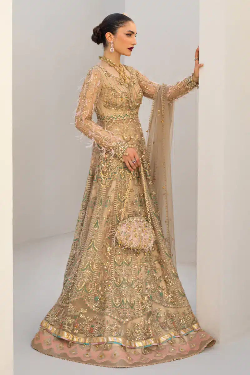 Qalamkar | Couture 23 | C-03 CORA - Official Qalamkar stockist in UK - Sakeena London