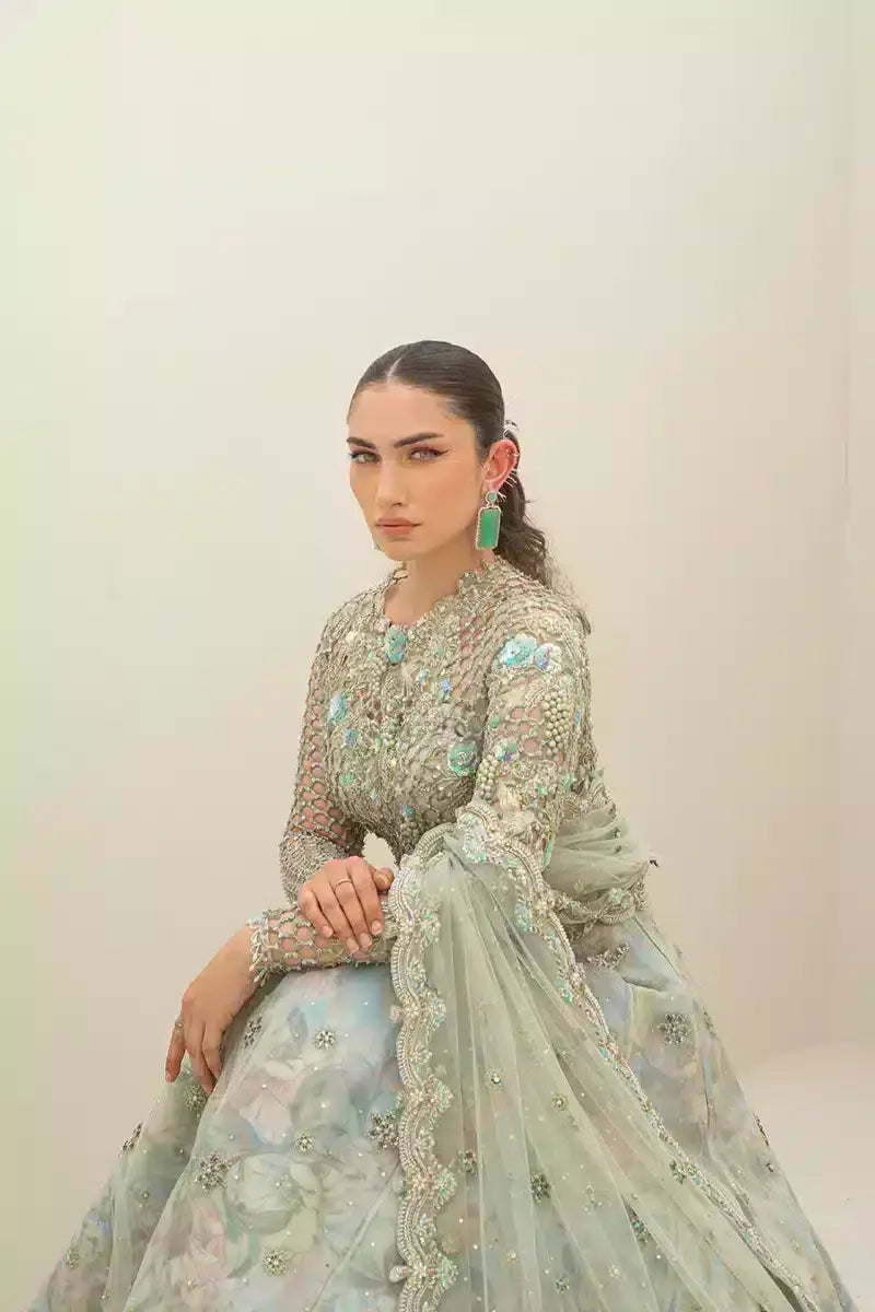 Qalamkar | Couture 23 | C-01 ZERLIN - Official Qalamkar stockist in UK - Sakeena London