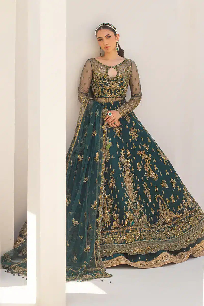 Qalamkar | Couture 23 | C-05 GRACE - Official Qalamkar stockist in UK - Sakeena London