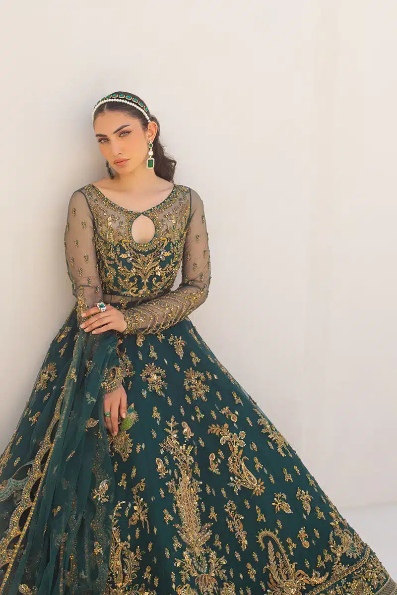 Qalamkar | Couture 23 | C-05 GRACE - Official Qalamkar stockist in UK - Sakeena London