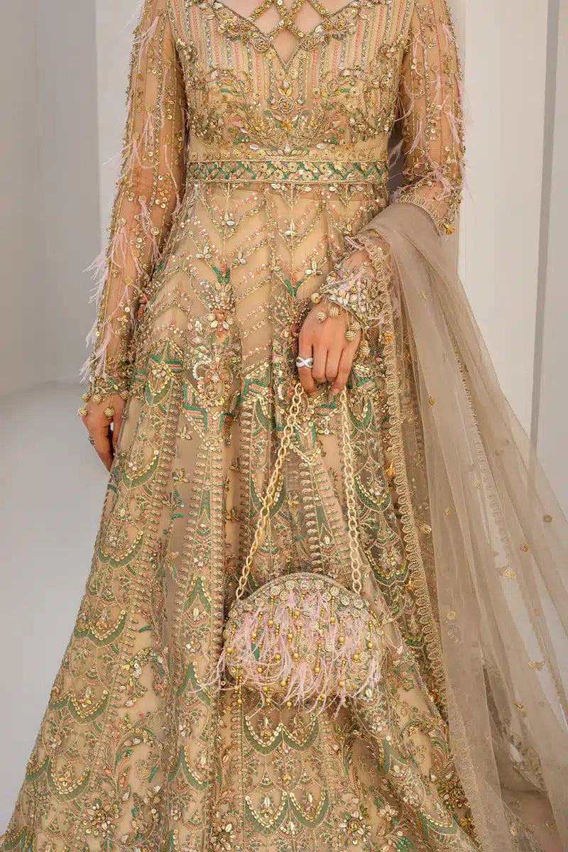 Qalamkar | Couture 23 | C-03 CORA - Official Qalamkar stockist in UK - Sakeena London