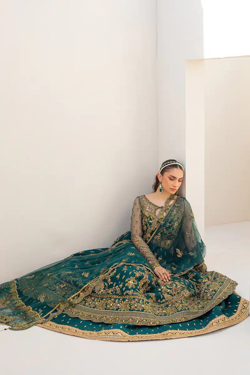 Qalamkar | Couture 23 | C-05 GRACE - Official Qalamkar stockist in UK - Sakeena London