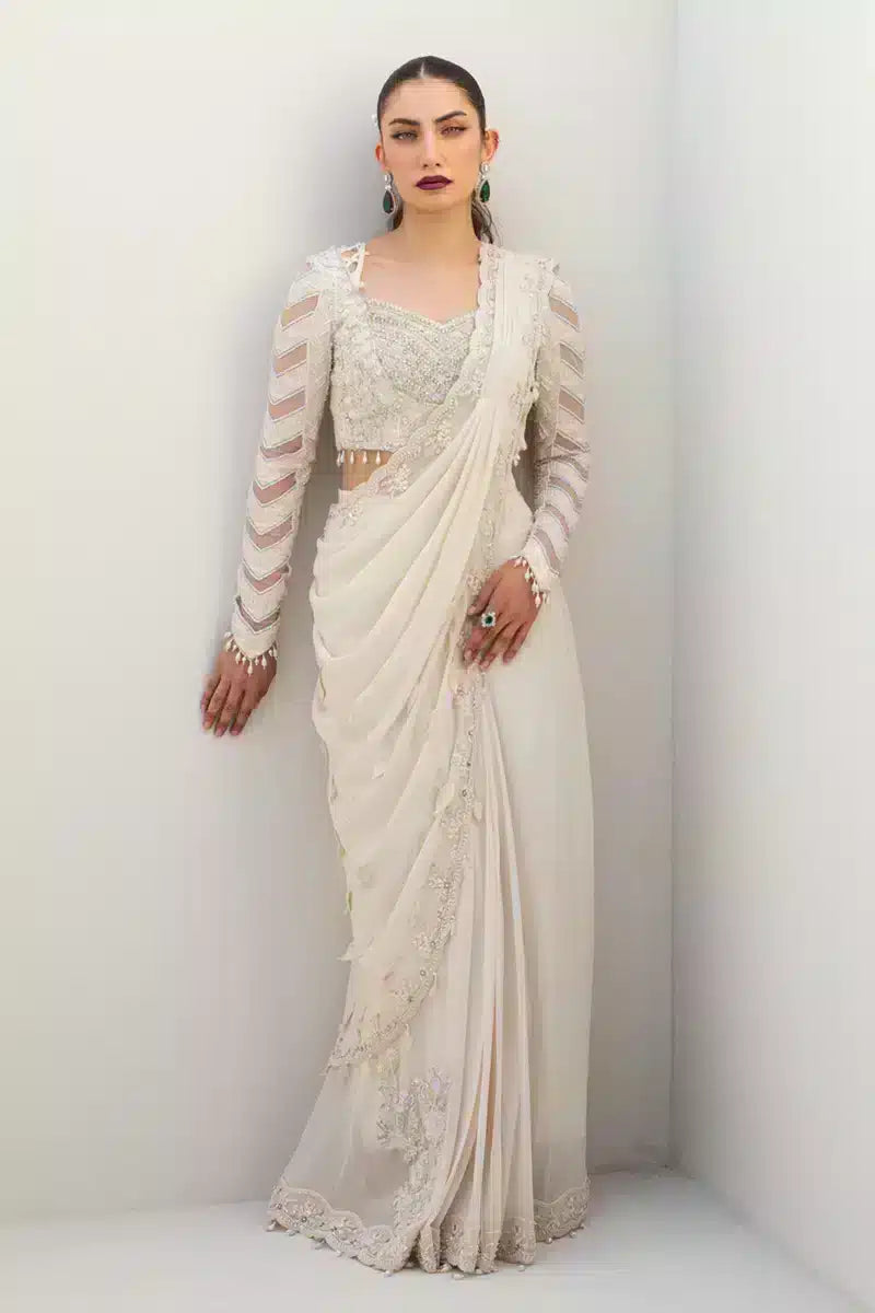 Qalamkar | Couture 23 | C-08 ELLA - Official Qalamkar stockist in UK - Sakeena London