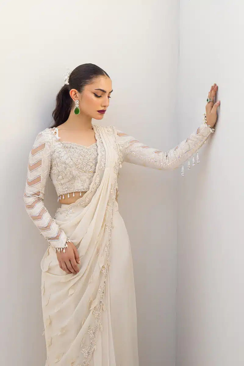 Qalamkar | Couture 23 | C-08 ELLA - Official Qalamkar stockist in UK - Sakeena London