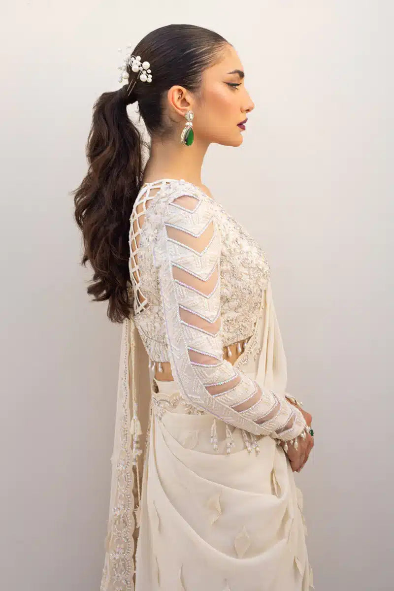 Qalamkar | Couture 23 | C-08 ELLA - Official Qalamkar stockist in UK - Sakeena London