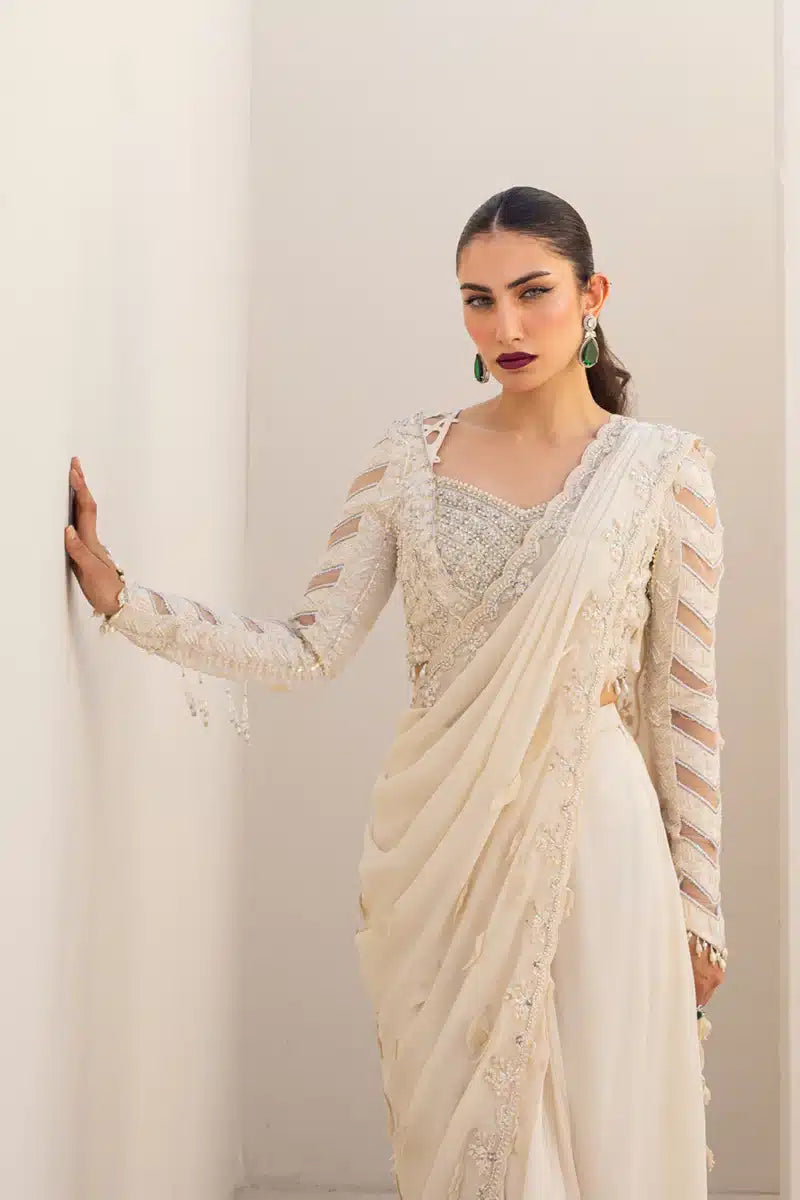 Qalamkar | Couture 23 | C-08 ELLA - Official Qalamkar stockist in UK - Sakeena London