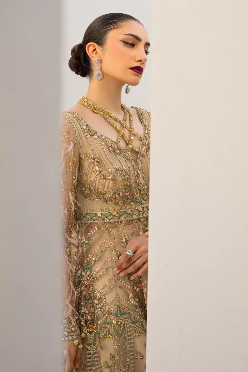 Qalamkar | Couture 23 | C-03 CORA - Official Qalamkar stockist in UK - Sakeena London