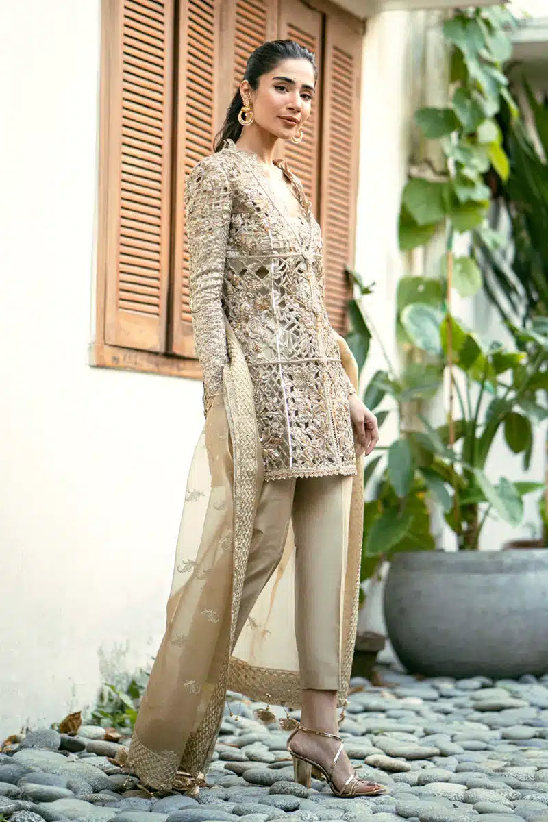 Qalamkar | Couture 23 | C-07 OLIVIA - Official Qalamkar stockist in UK - Sakeena London