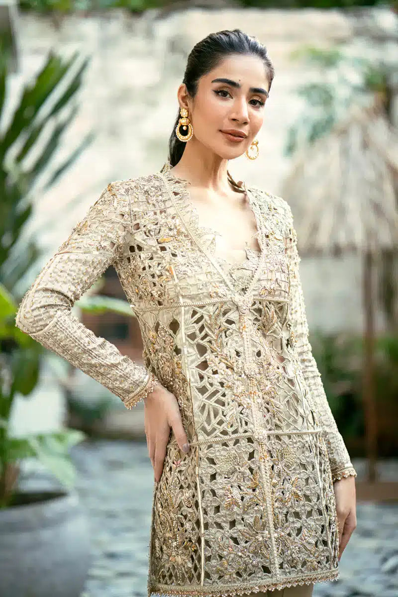 Qalamkar | Couture 23 | C-07 OLIVIA - Official Qalamkar stockist in UK - Sakeena London