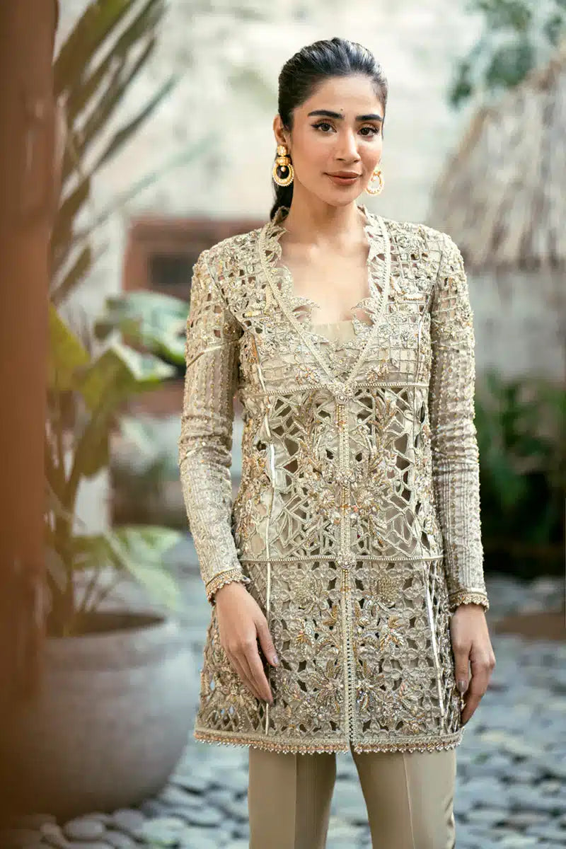 Qalamkar | Couture 23 | C-07 OLIVIA - Official Qalamkar stockist in UK - Sakeena London