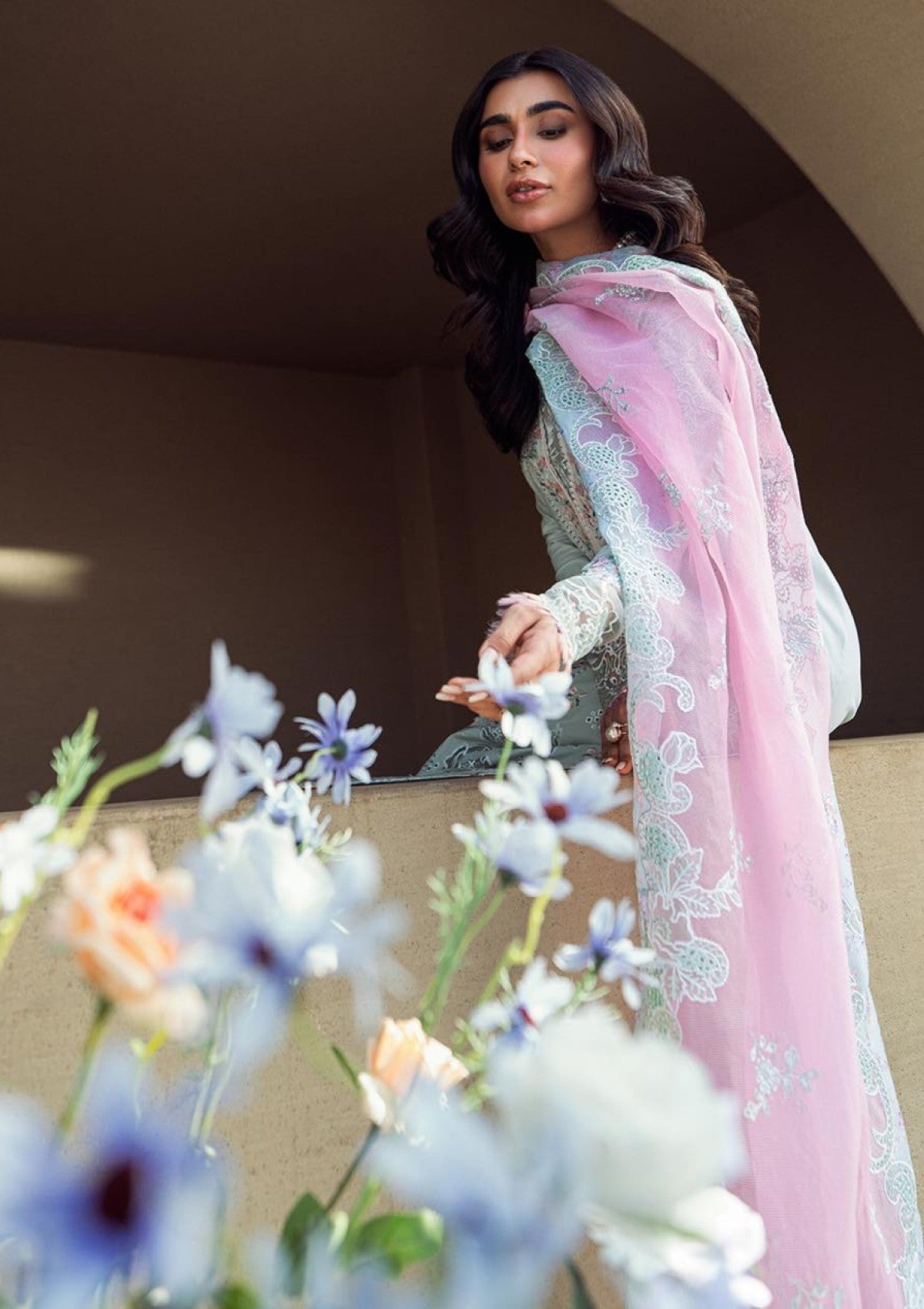 Lawn - Qalamkar - Sahil - Luxury - QSL25#04 - Chloe