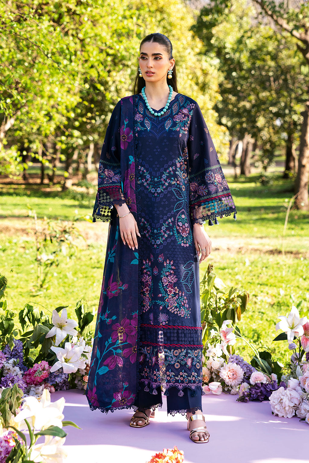 Ramsha | Riwayat Lawn Collection | Y-1307 - Official Ramsha stockist in UK - Sakeena London