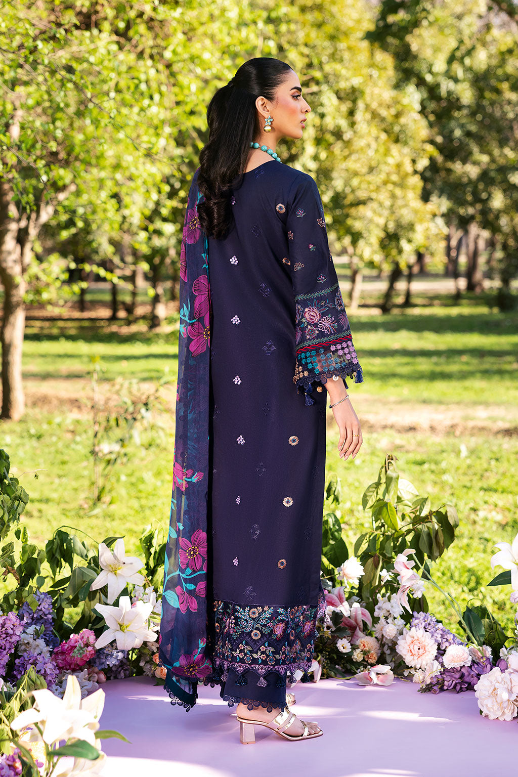 Ramsha | Riwayat Lawn Collection | Y-1307 - Official Ramsha stockist in UK - Sakeena London