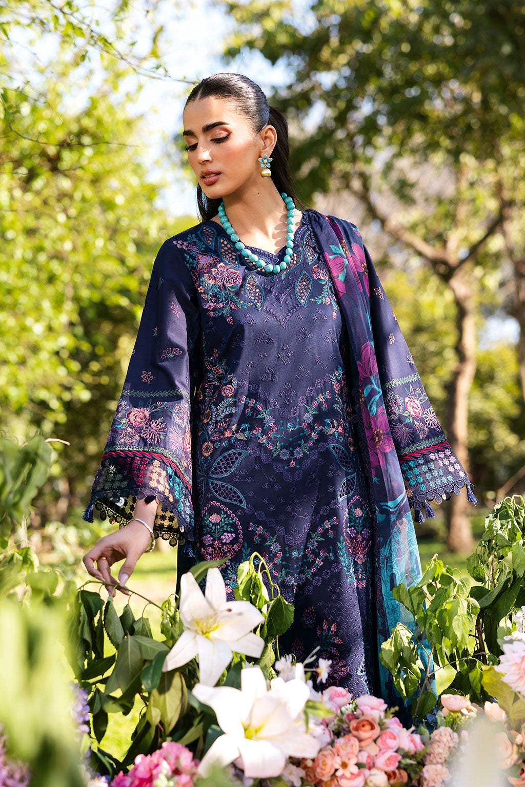 Ramsha | Riwayat Lawn Collection | Y-1307 - Official Ramsha stockist in UK - Sakeena London