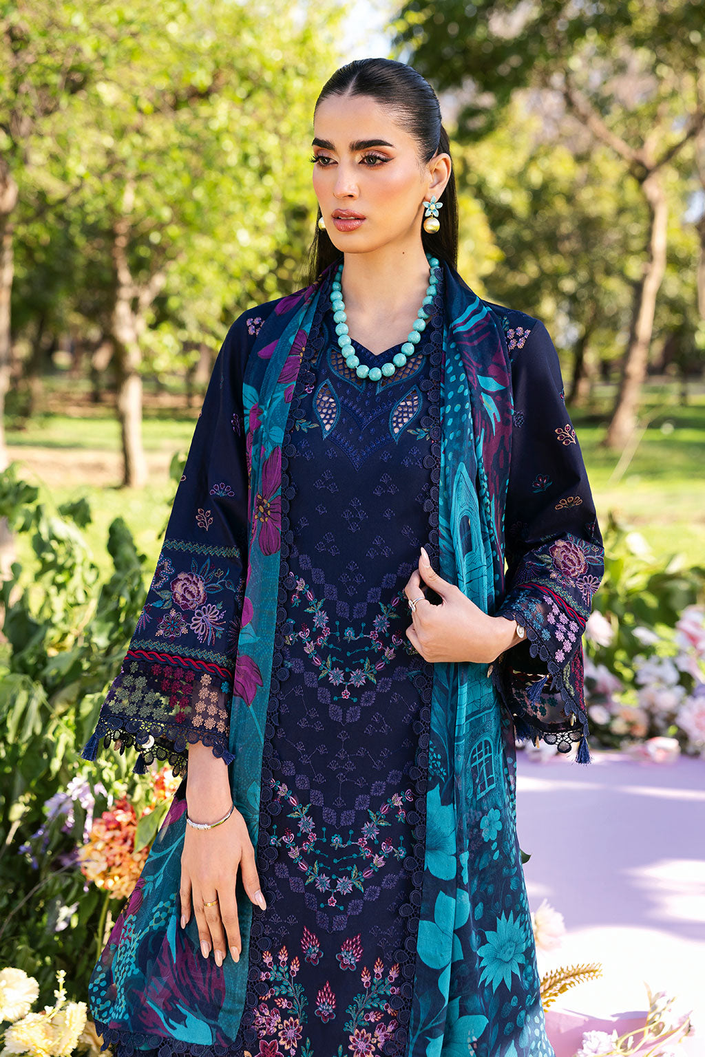 Ramsha | Riwayat Lawn Collection | Y-1307 - Official Ramsha stockist in UK - Sakeena London
